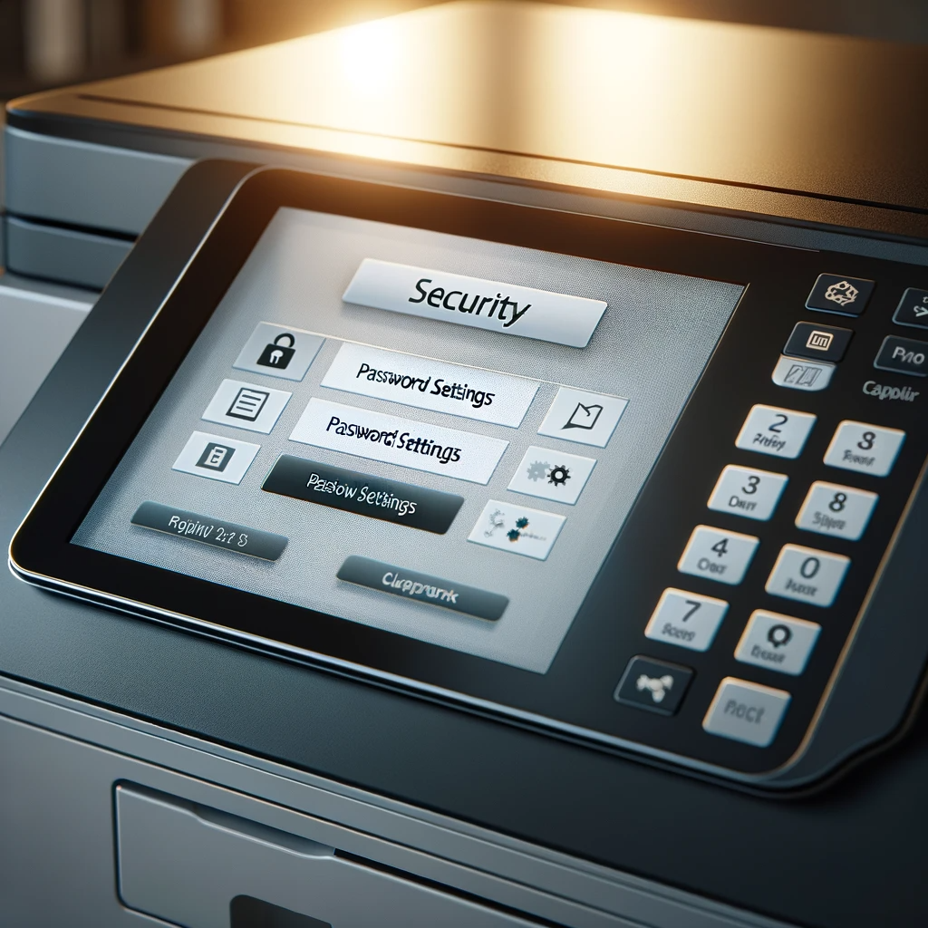 How to reset brother printer password