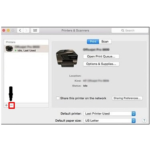 Hp printer offline issue in MAC