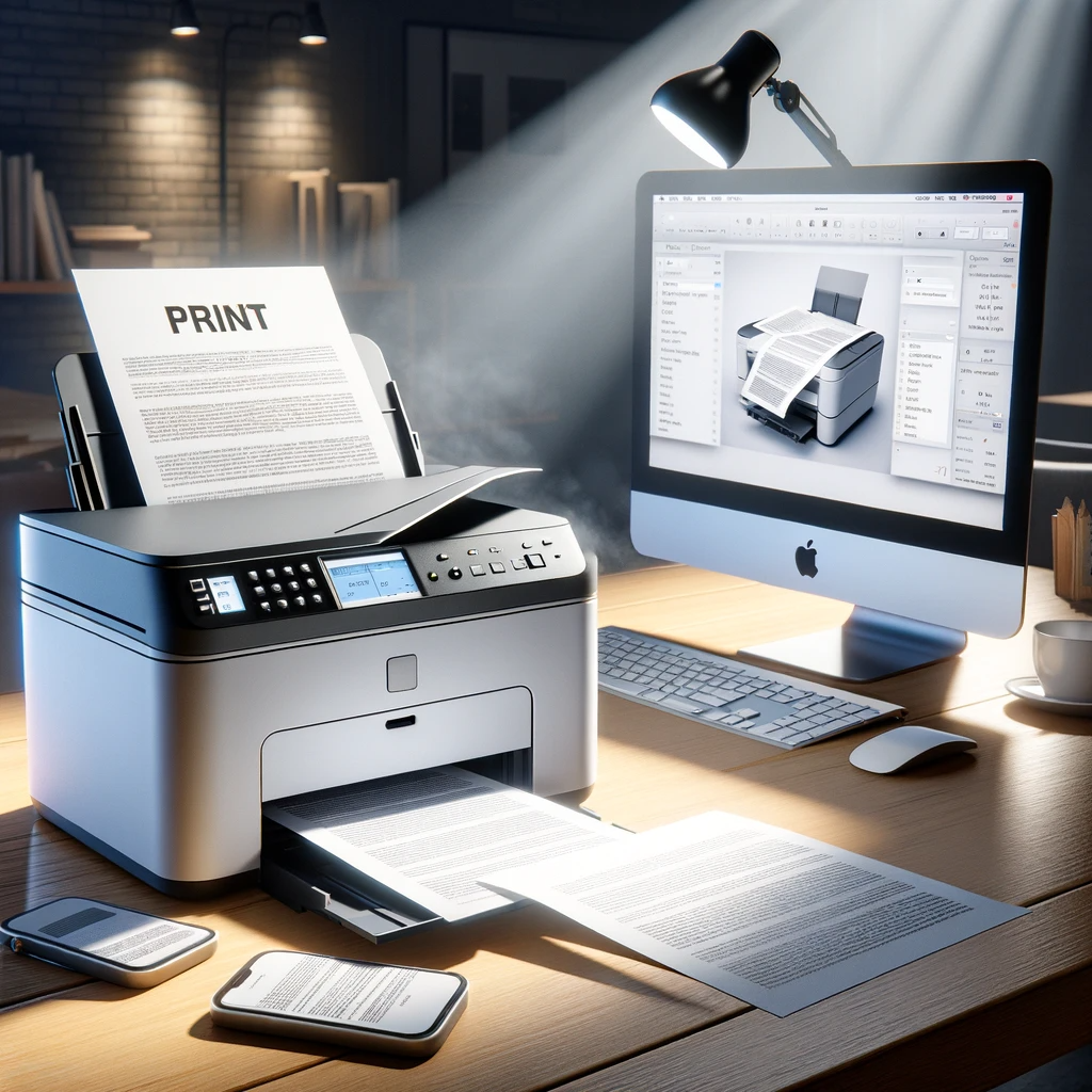 brother printer printing blank pages mac