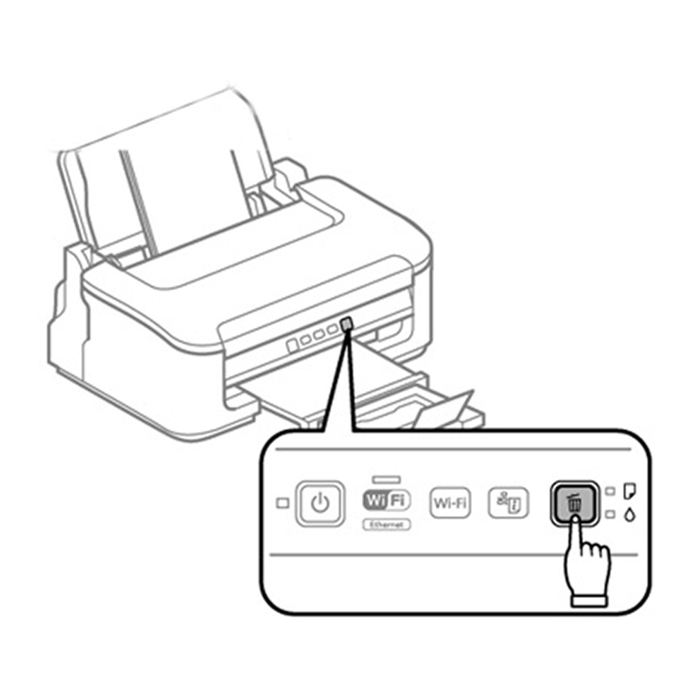 cleaning Epson print head to fix printing issue