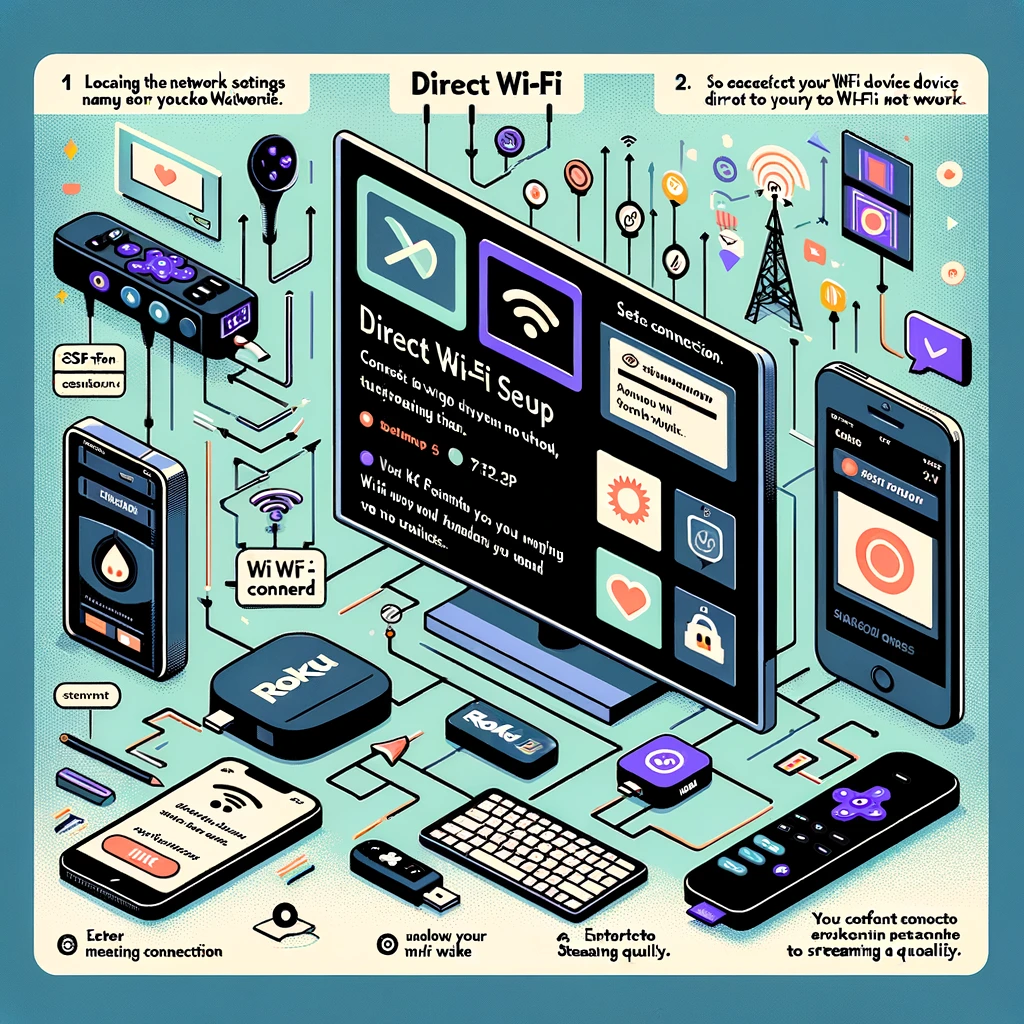 Direct roku wi-fi setup