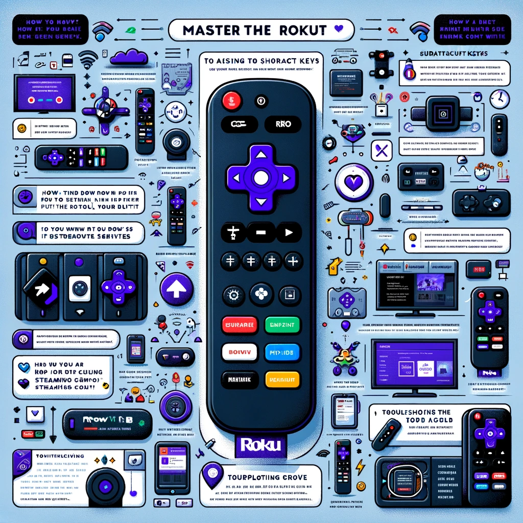 Remote control of roku setup 