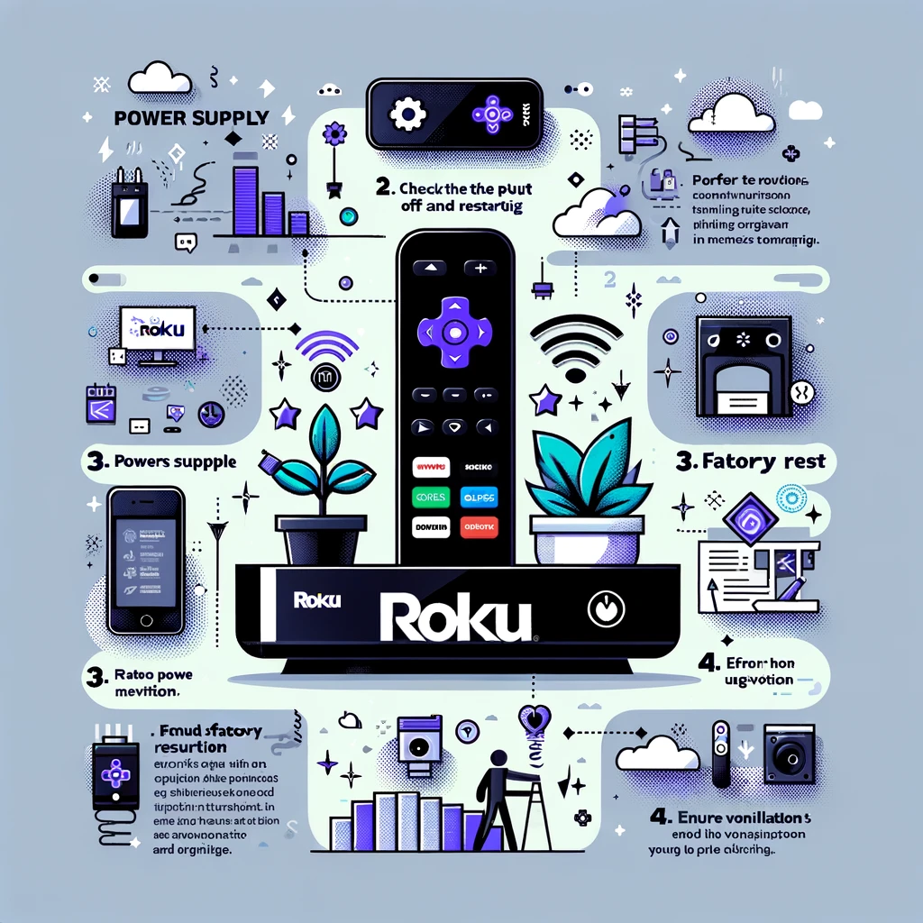 Roku TV restarting problems