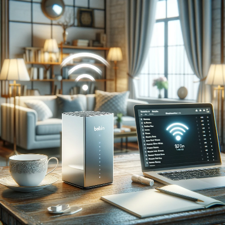 Enhancing wi fi coverage by Belkin router