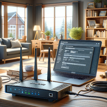 Linksys router setup