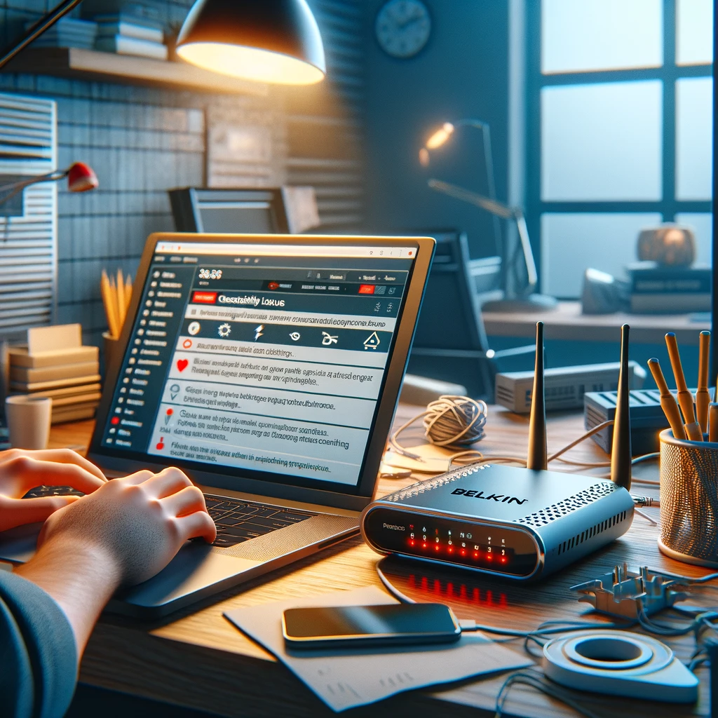 Troubleshooting Common Issues of Belkin router