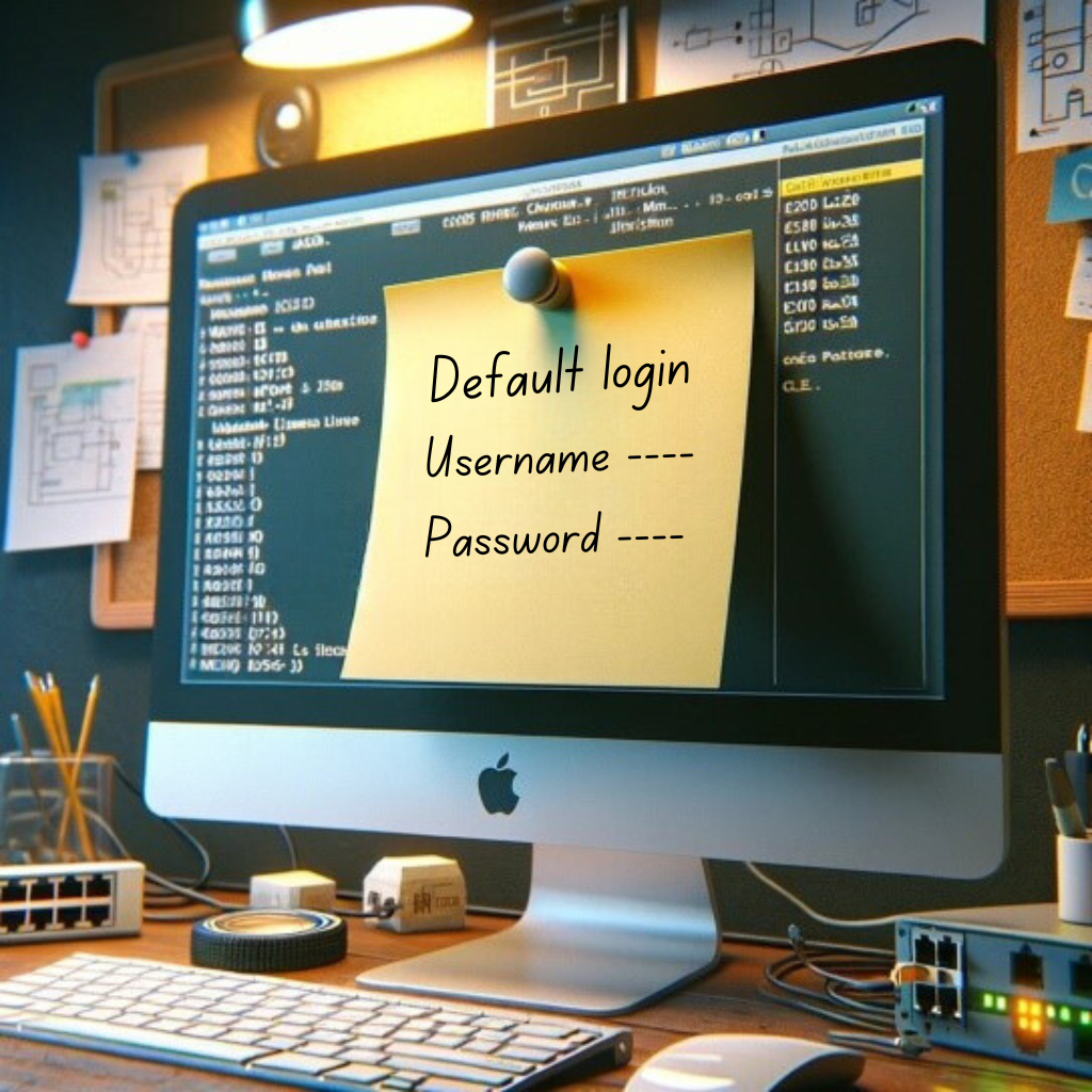 default login cisco switch