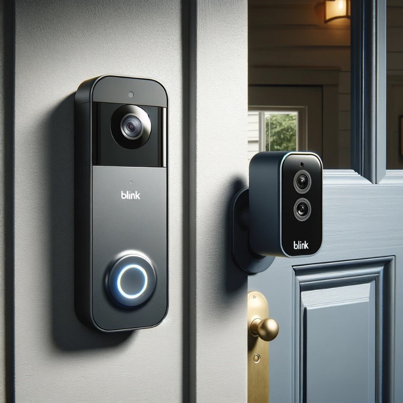 Blink doorbell and Blink camera