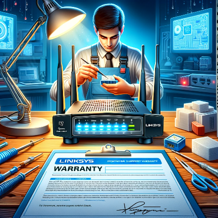 Warranty and repair serives by linksys