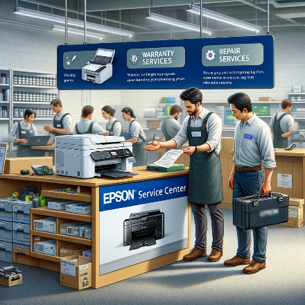 warranty and repair services by Epson