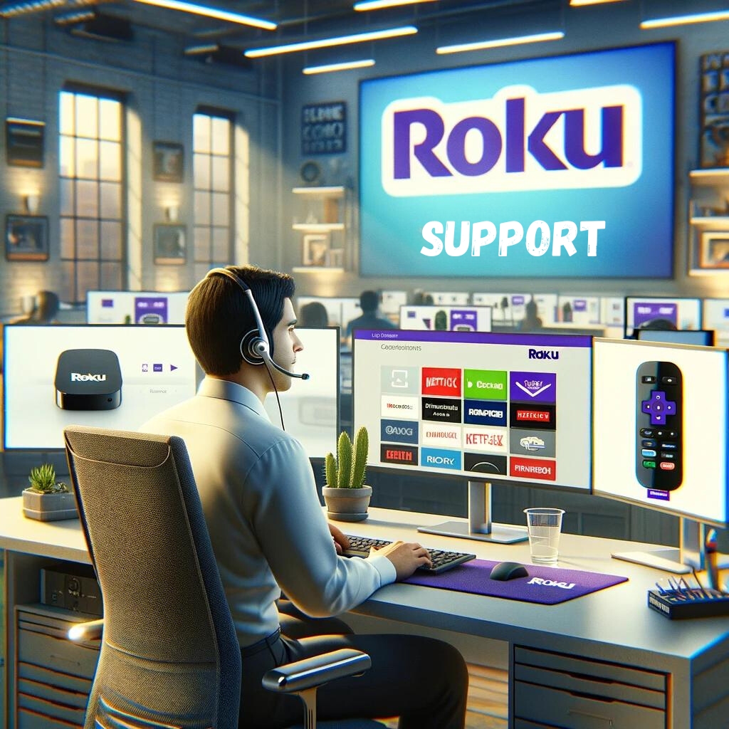 Roku support channels