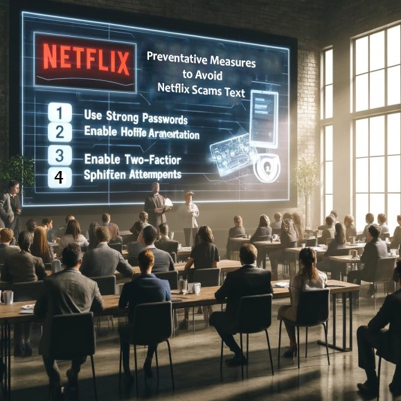 Preventative Measures to Avoid Netflix Scams Text