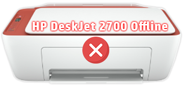HP DeskJet 2700 Offline