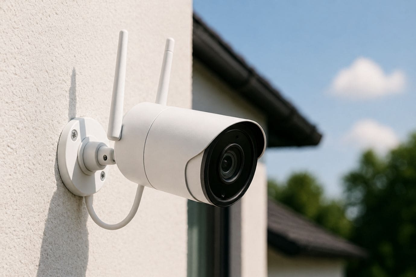 Wireless Security Camera Set Up
